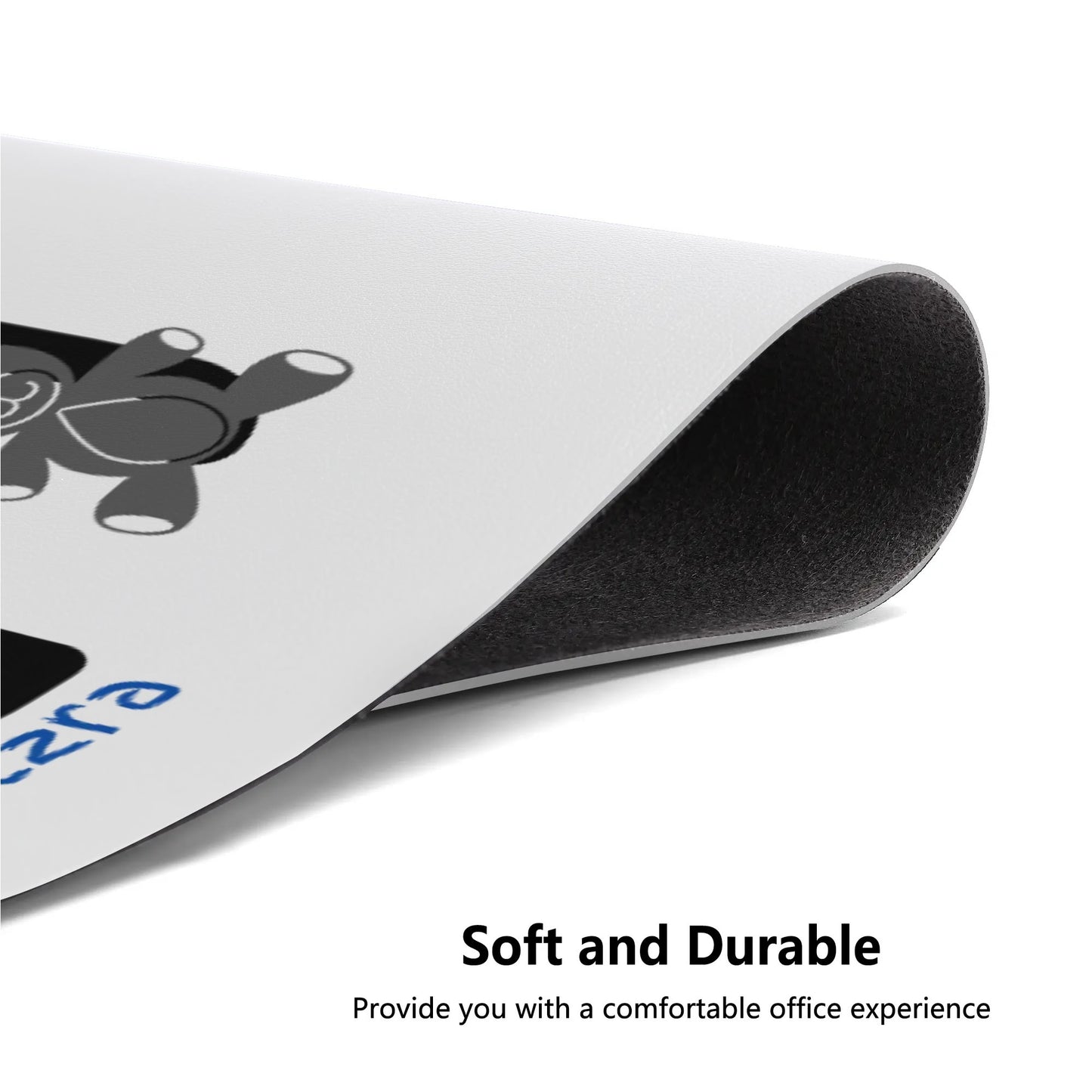Wireless Charging PU Leather Smooth Desk Pad Gaming Mouse Pad