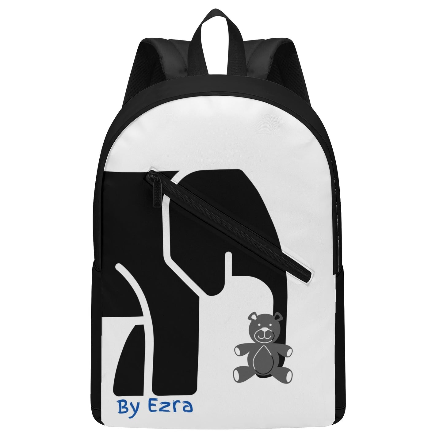 By Ezra Half Print Backpack