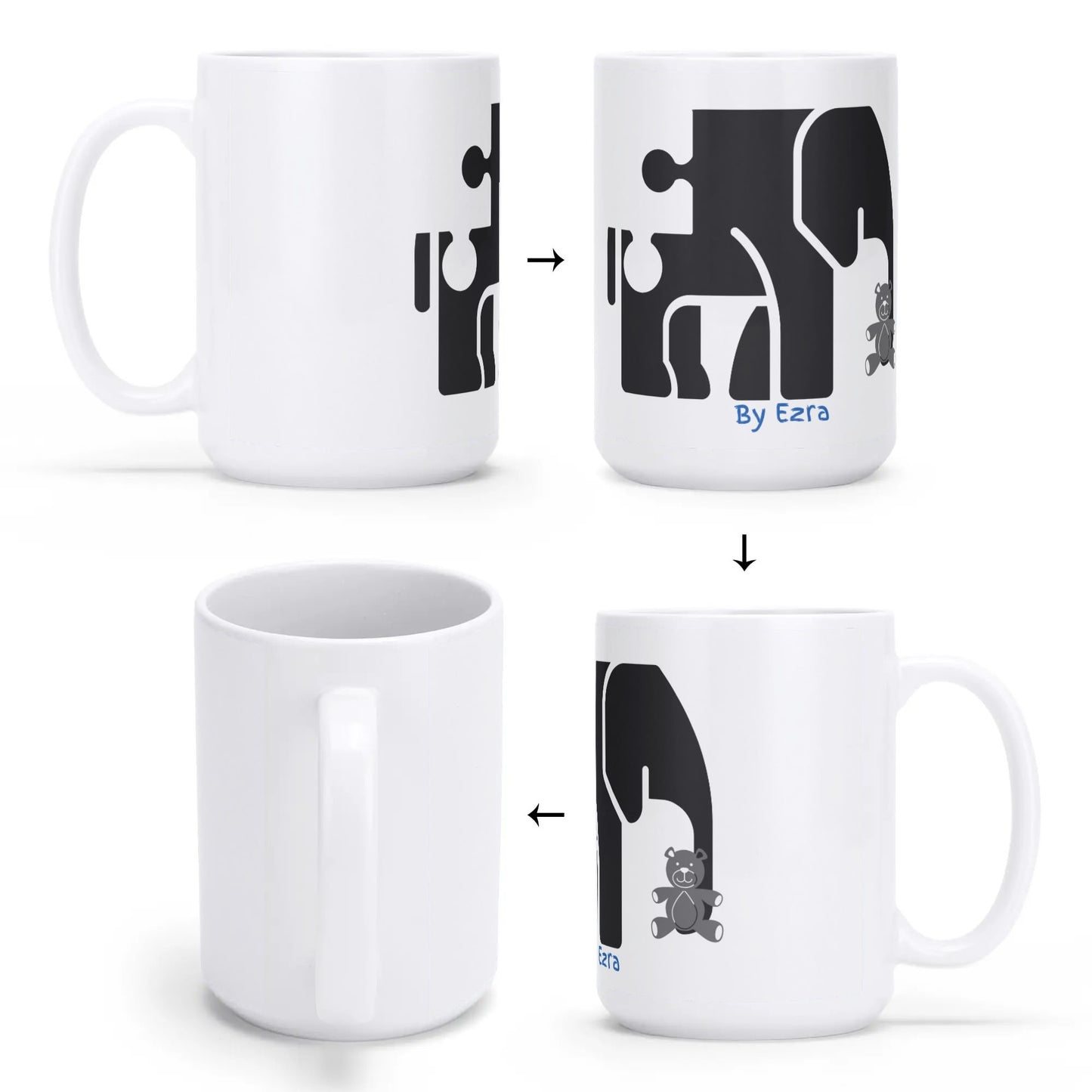 By Ezra Glossy Mug (15 oz)