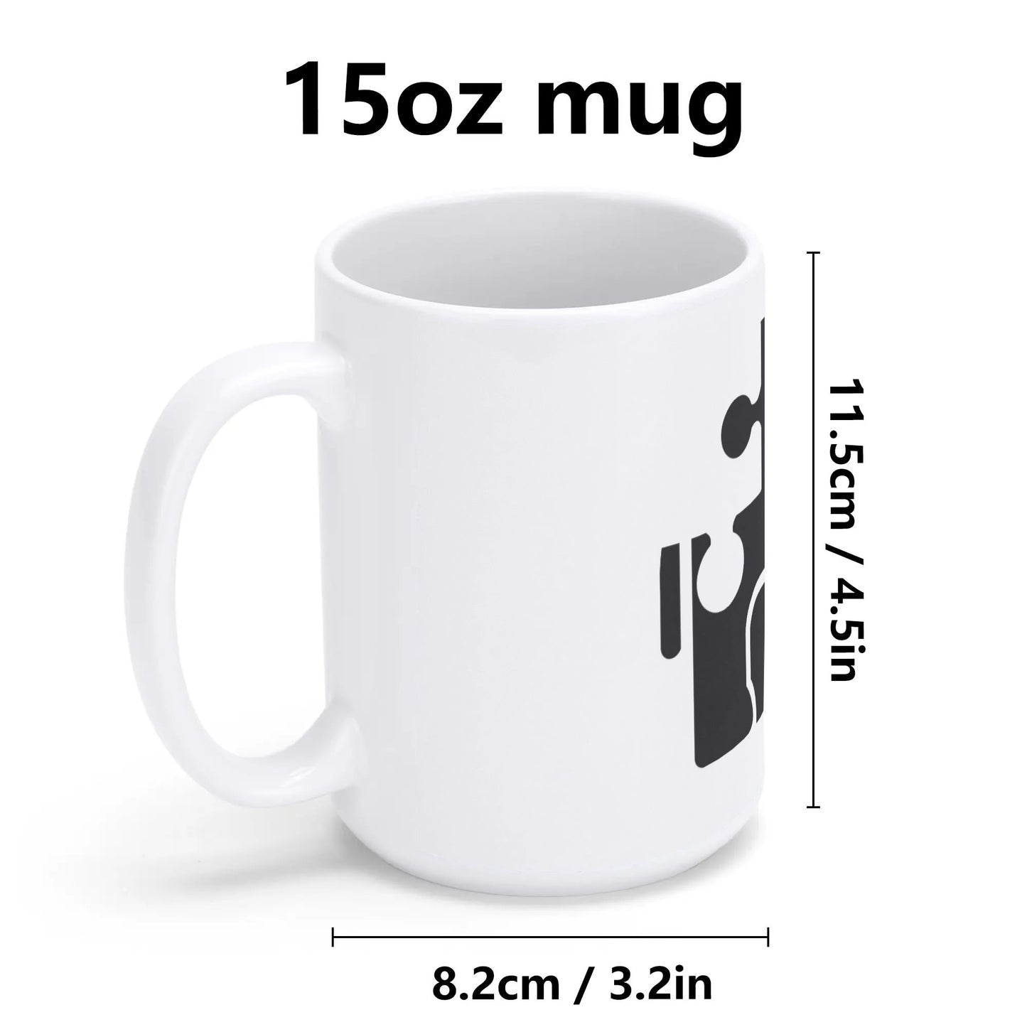 By Ezra Glossy Mug (15 oz)