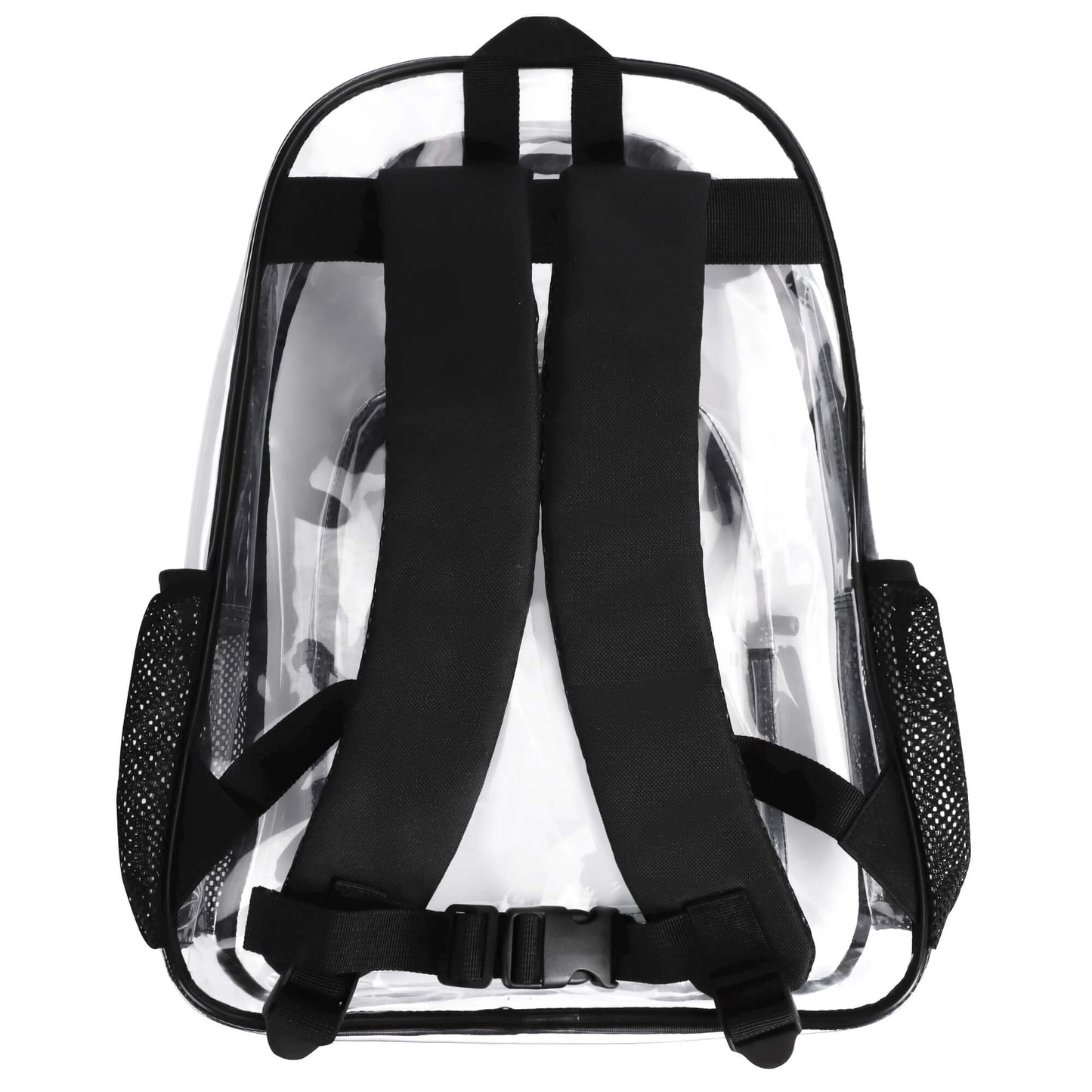 Large 17 Inch Clear Bag PVC See Through Transparent School Backpack